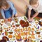 Thanksgiving Giant Coloring Poster/Tablecloth-Thanksgiving Crafts for Kids-30 x 72 Inches Jumbo Paper Coloring Banner Thanksgiving Games Activities for Kids Gifts - Thanksgiving Decorations